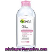 Desmaquil.
            Garnier Agua Micelar 400 Ml