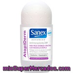 Desodorante Advanced Atopiderm Para Pieles Sensibles A Reactivas Roll-on Sanex 50 Ml.