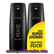 Desodorante Black Spray Axe Pack 2x125 Ml.