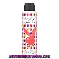Desodorante Body Generation Woman Playboy, Spray 150 Ml