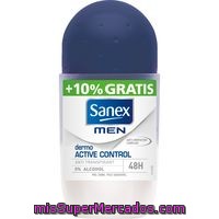 Desodorante Double Protect Sanex, Roll On 50 Ml