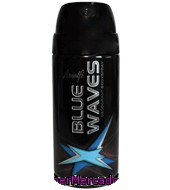 Desodorante En Spray Para Hombre Blue Waves 150 Ml.