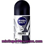 Desodorante Invisible Black /white For Men Roll On Nivea 50 Ml.