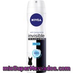 Desodorante Invisible For Black & White Fresh Spray Nivea 200 Ml.