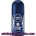 Desodorante Protege&cuida Roll On Nivea Men 50 Ml.