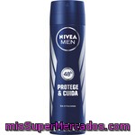 Desodorante Protege&cuida Spray Nivea Men 200 Ml.