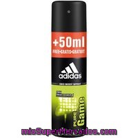 Desodorante Pure Game Body Sp Adidas Man, Spray 150+50 Ml