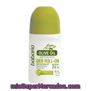 Desodorante Roll-on Aceite De Oliva Babaria 50 Ml.