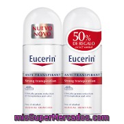 Desodorante Roll On Antitranspirante 48h Eucerin Pack 2x50 Ml.