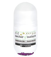 Desodorante Roll-on Flores Blancas - Nectar Of Nature Les Cosmetiques 50 Ml.