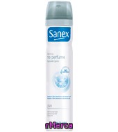 Desodorante Sin Perfume En Spray Sanex 200 Ml.