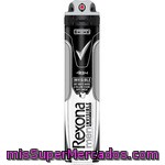 Desodorante Spray Mujer Black&white Antimanchas Invisible Y Antitranspirante, Rexona, Bote 200 Cc