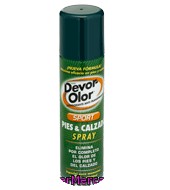 Desodorante Spray Para Pies Y Calzado Sport Devor-olor 150 Ml.