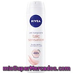 Desodorante Spray Talc Sensation Anti-transpirante Nivea 200 Ml.