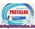 Detergente En Pastillas Para Lavadora Frescor Puro Auchan 56 Pastillas Para 28 Lavados