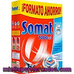 Detergente En Pastillas Para Máquina Todo En 1 Somat 52 Lavados.