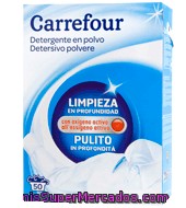 Detergente En Polvo Fresh Carrefour 50 Cacitos.