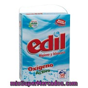 Detergente En Polvo Oxígeno Activo Edil 50 Lavados.