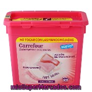 Detergente Frescor Floral Carrefour 30 Cápsulas.