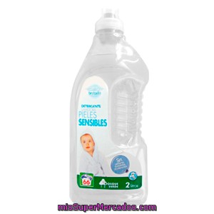 Detergente Lavadora Liquido Piel Sensible, Bosque Verde, Botella 2 L - 66 Lavados