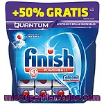 Detergente Lavavajillas Concentrado Pastillas Finish Quantum 26 +14 Unidades