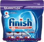 Detergente Lavavajillas Pastillas Quantum Max, Finish, Paquete 25 U