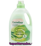 Detergente Liquido Aloe Vera Carrefour 40 Lavados.