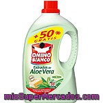 Detergente Líquido Aloe Vera Omino Bianco, Garrafa 33+17 Dosis