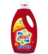 Detergente Liquido Basico Ariel 40 Lavados.