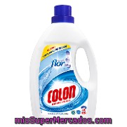 Detergente Líquido Con Toque De Flor Colon 40 Lavados.