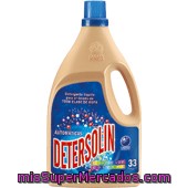 Detergente
            Liquido Detersolin Ultra Color 33+10 Cacitos