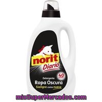 Detergente Líquido Ropa Oscura Norit, Garrafa 40 Dosis