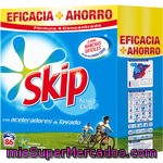 Detergente Polvo Skip, Maleta 86 Dosis