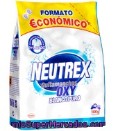 Detergente Quitamanchas Ropa Oxigeno Blanco Puro Neutrex 900 G.