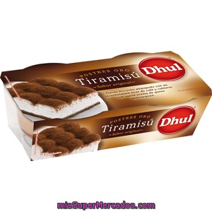 Dhul Tiramisú 2x80g