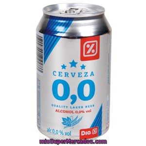 Dia 0,0% Cerveza Sin Alcohol Lata 33 Cl