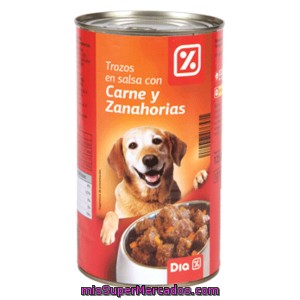 Dia Alimento Para Perros Trozos Carne-verdura Lata Lata 1250 Gr