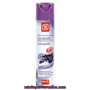 Dia Ambientador Neutralizador Aroma Lavanda Spray 300 Ml