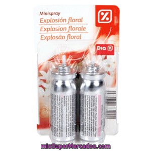 Dia Ambientador Purificador Minispray Aroma Floral Recambio 2 Uds