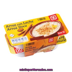 Dia Arroz Con Leche Pack 4 Unidades 130 G