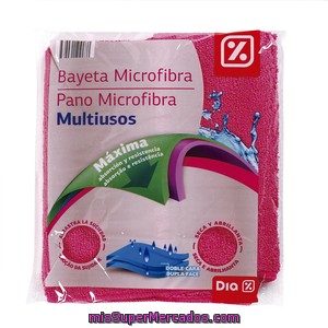 Dia Bayeta Microfibra Multiusos Doble Cara Bolsa 1 Ud