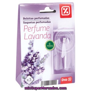 Dia Bolsita Perfumada Aroma Lavanda Caja 3 Uds