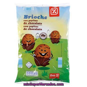 Dia Brioche Con Pepitas De Chocolate Bolsa 320 Grs