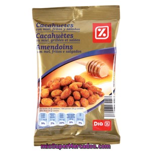 Dia Cacahuetes C/miel Bolsa 125g.