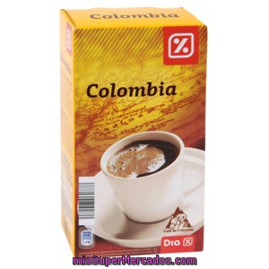 Dia Cafe Molido 100% Colombia Paquete 250 Gr