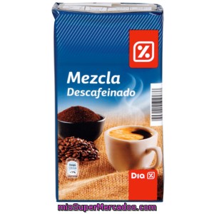 Dia Cafe Molido Mezcla Descafeinado Paquete 250 Gr