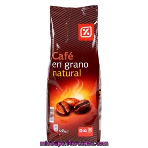 Dia Cafe Natural Grano Paquete 500 Gr