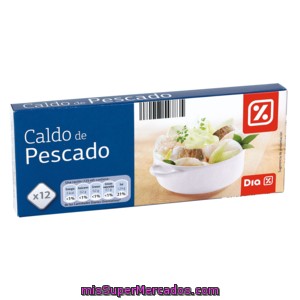 Dia Caldo De Pescado Estuche 12 Pastillas