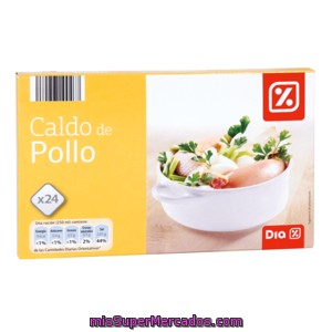 Dia Caldo De Pollo Estuche 24 Pastillas