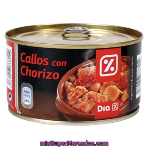 Dia Callos Con Chorizo Lata 380gr